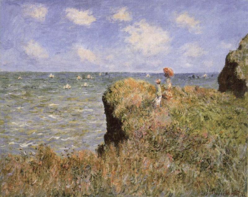 Claude Monet Clifftop Walk at Pourville
